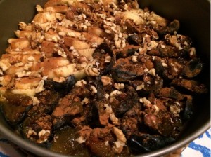 Tarta cu pere prune 1