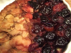 Tarta cu pere prune